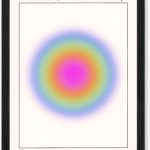 Virgo Zodiac Sign Canvas Print Art Print Modern Wall Art Painting Trendy Pictures for Bedroom Wall Decor Aesthetic Apartment Dorm Room Decoration (Black Framed,8L x 12W) - Virgo Poster for men