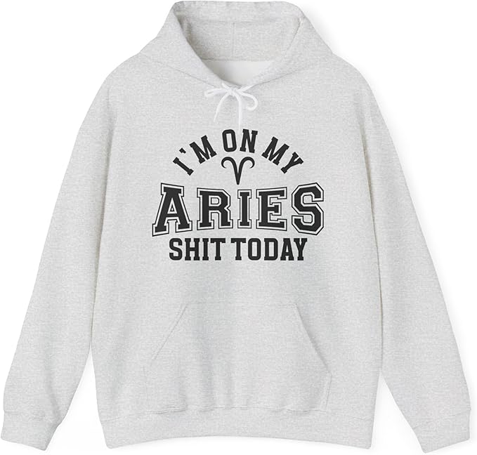 Aries Zodiac Hoodie, Aries Fire Sign Sweatshirt, Astrology Hoodie, Birthday Gift, Virgo Energy - Aries Hoodie for men