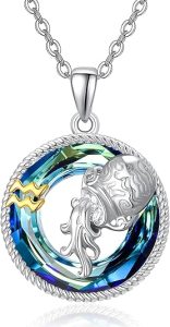 AENEAS - Aquarius Necklace for men