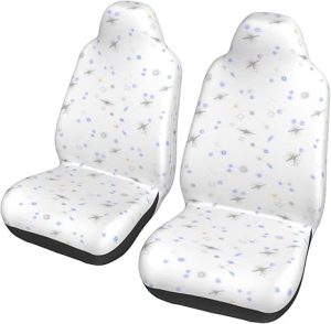 Astrology Constellations Car Seat Covers for Women,Universal Auto Front Seats Protector Fits for Car,SUV Sedan,Truck - Aquarius Car Seat Cover for men