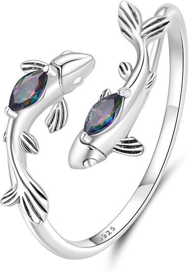 Amazon UK Listing: Vintage Zodiac Adjustable Open Ring for Women, 925 Sterling Silver Stackable Band with Constellation Designs for Daily Wear & Special Occasions - Aries Ring for men