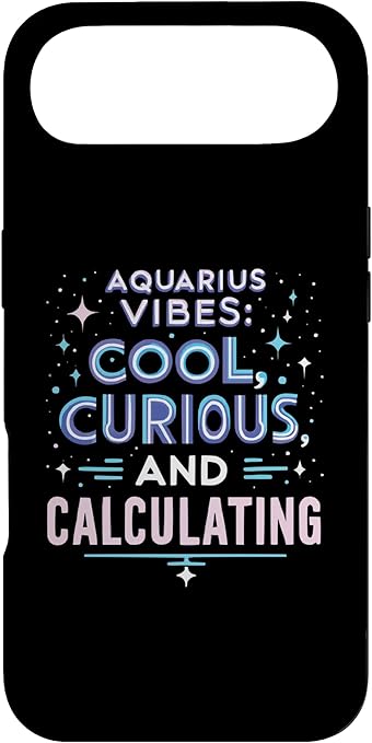Aquarius Zodiac Sign Star Astrology Birthday Horoscope Case for iPhone Air - Aquarius Phone Case for men