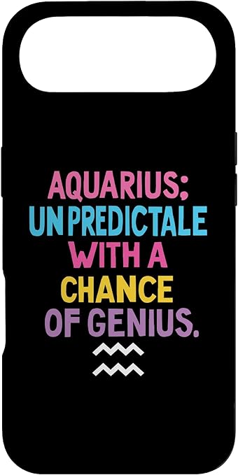 Aquarius Zodiac Sign Star Astrology Birthday Horoscope Case for iPhone Air - Aquarius Phone Case for men