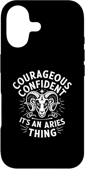 Aries Zodiac Sign Star Astrology Birthday Horoscope Case for iPhone 17 - Aries Phone Case for men