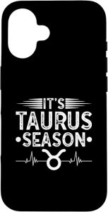 Taurus Season Horoscope Astrology Zodiac Sign Case for iPhone 16 - Taurus Phone Case for men