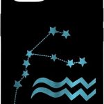 Aquarius Zodiac Design for People Who Love Astrology Case for iPhone 14 - Aquarius Phone Case for men