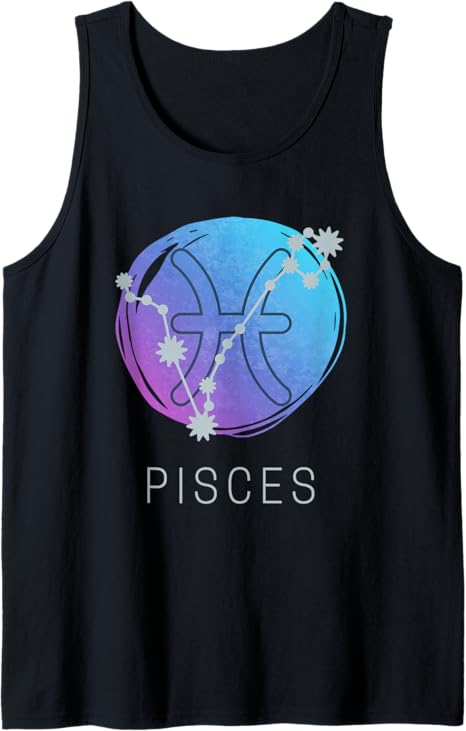 Pisces Zodiac Star Sign Horoscope Constellation - Pisces T-Shirt for men