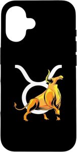 Taurus Horoscope Symbol Zodiac Sign Constellation Case for iPhone 16 - Taurus Phone Case for men