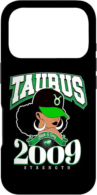 Taurus 2009 Melanin Goddess Astrology Clothing Case for iPhone 17 Pro - Taurus Phone Case for men