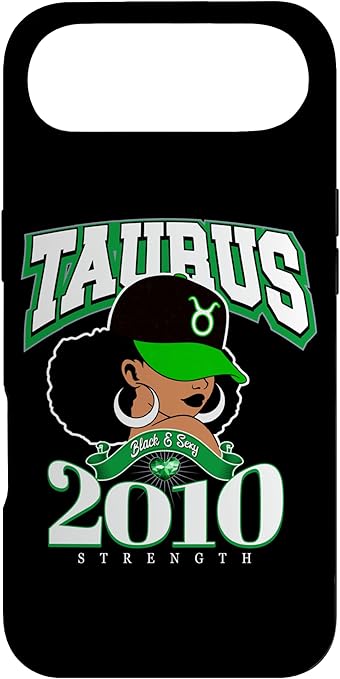 Taurus 2010 Melanin Goddess Astrology Clothing Case for iPhone Air - Taurus Phone Case for men
