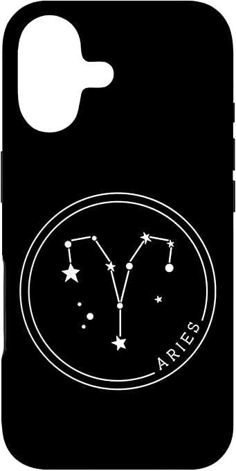 Aries Zodiac Star Sign Constellation Horoscope Astrology Case for iPhone 17 - Aries Phone Case for men