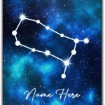 Personalized Zodiac Poster & Canvas, Gemini Zodiac Sign Wall Art, Home Decor, Birthday Gift For Astrology Lovers, Girl, Daughter, Kid, Decor - Gemini Canvas for men