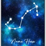 Personalized Zodiac Poster & Canvas, Scorpio Zodiac Sign Wall Art, Home Decor, Birthday Gift For Astrology Lovers, Girl, Daughter, Kid, Decor - Scorpio Canvas for men
