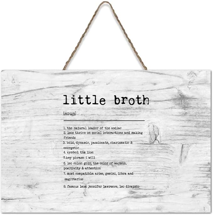 Leo Word Description Wooden Pallet Modern Rustic Leo Wall Sign 8x12 inch Rustic Wooden Wall Art Farmhouse Decor Kitchen Home Decor Hanging Signs Housewarming Gift - Leo Canvas for men