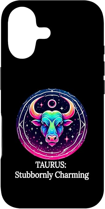 Taurus Zodiac Sign, Charming Personality, Astrology Fans Case for iPhone 17 - Taurus Phone Case for men