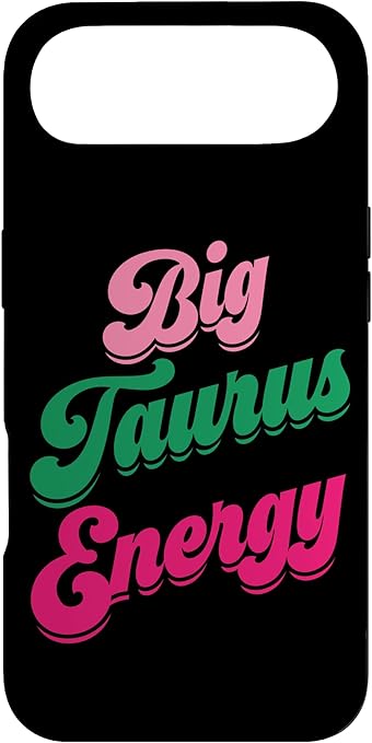 Big Taurus Energy Women Zodiac Sign Taurus Season Retro Cute Case for iPhone Air - Taurus Phone Case for men