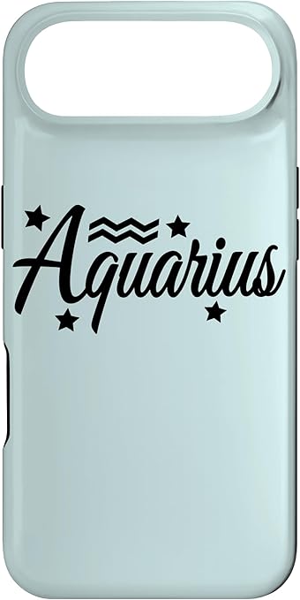 Aquarius Zodiac Sign Case for iPhone Air - Aquarius Phone Case for men