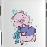 Aquarius Zodiac Sign as a Piggy Case for iPhone Air - Aquarius Phone Case for men