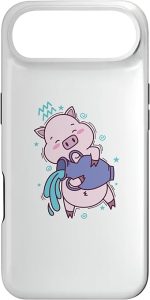 Aquarius Zodiac Sign as a Piggy Case for iPhone Air - Aquarius Phone Case for men
