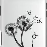 Taurus Dandelion Zodiac Sign Floral Horoscope Women Case for iPhone Air - Taurus Phone Case for men
