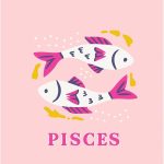 Pisces Print Vintage Funny Metal Sign Retro Kitchen Bedroom Living Room Signs 8x12 Inch Wall Decor Posters for Traveler Bathroom Garden Garage Restaurant Dormitory - Pisces Canvas for men