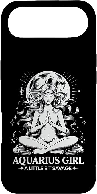 Aquarius Girl Zodiac Sign January February Birthday Aquarius Case for iPhone Air - Aquarius Phone Case for men