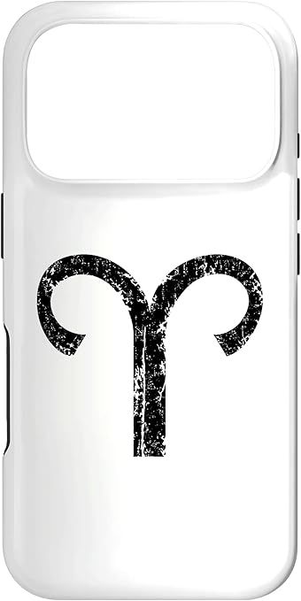 Zodiac Sign Aries (Vintage Black) Aries Case for iPhone 17 Pro - Aries Phone Case for men