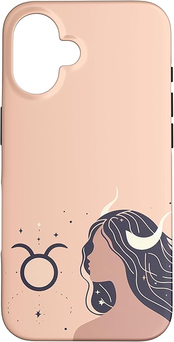Taurus Goddess Symbol Zodiac Taurean Horoscope Bull StarSign Case for iPhone 16 - Taurus Phone Case for men