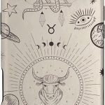 Astrological Planets Celestial Zodiac Sign Aesthetic Taurus Case for iPhone Air - Taurus Phone Case for men