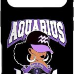 Aquarius 1964 Zodiac Queens Afro Astrology Birthday Case for iPhone 17 Pro - Aquarius Phone Case for men