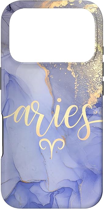Aries Star Zodiac Sign Constellation Astrology Purple Case for iPhone 17 Pro - Aries Phone Case for men