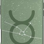 Taurus Zodiac Sign Constellation Taurus Sage Green Case for iPhone Air - Taurus Phone Case for men