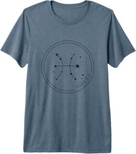 YO! Zodiac Sign - Pisces T-Shirt for men