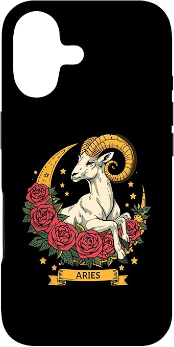 Aries Zodiac Sign Ram Fire Astrology Birthdate Brave Case for iPhone 17 - Aries Phone Case for men