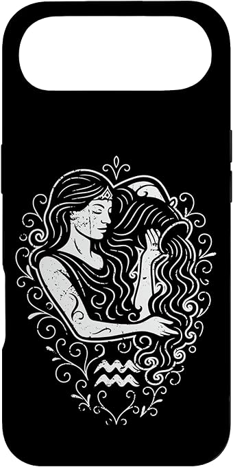 Ornamental Aquarius Water Bearer Case for iPhone Air - Aquarius Phone Case for men
