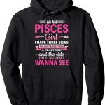 Pisces Girl Women Astrology Zodiac Sign Horoscope Pisces Pullover Hoodie - Pisces for men