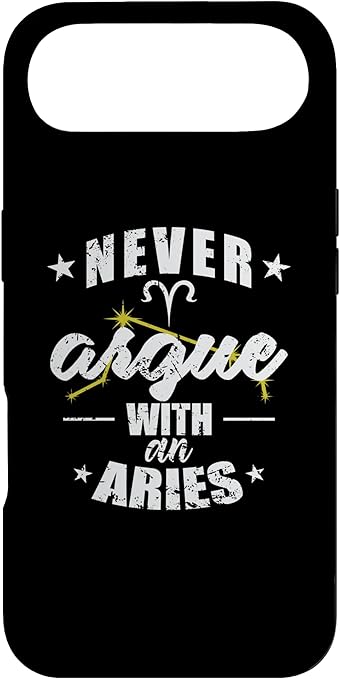 Star Sign Never Argue with an Aries Aries Case for iPhone Air - Aries Phone Case for men