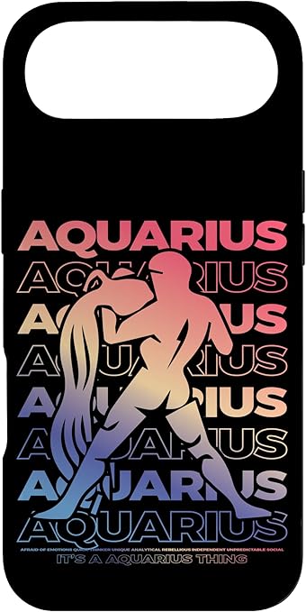 Aquarius Water Bearer - Zodiac Esoteric Astrology Case for iPhone Air - Aquarius Phone Case for men