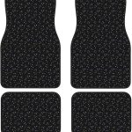 Astrology Constellations A Set of Four Printed Car Floor Mats, Including Front and Rear Carpet Floor Mats, Car and Truck Accessories - Virgo Car Floor Mat for men