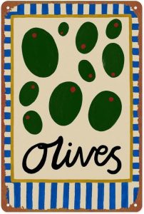 SGCUWS Vintage Metal Sign Pisces Print Poster Wall Art For Room Office Coffee Bar Decor 8x12 inches - Pisces Home Decor for men