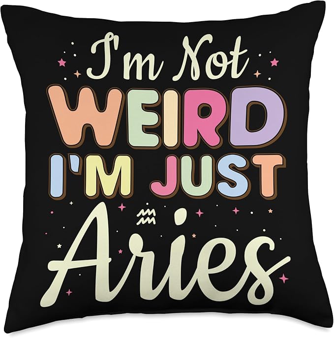 Aries Astrology Zodiac Sign Aries Horoscope Aries Throw Pillow - Aries Pillow for men