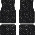 Astrology Constellations Universal All-Weather Floor Mats 4pc Set for SUV Truck Van - Durable Protection - Virgo Car Floor Mat for men