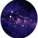 Elegant Gemini Zodiac Astrology Constellation Wall Art Print - Minimalist Celestial Decor - Gemini Canvas for men