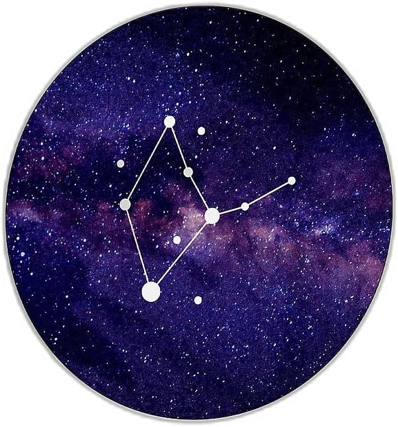 Virgo Zodiac Astrology Constellation Wall Art Print - Virgo Poster for men
