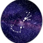 Scorpio Zodiac Astrology Constellation Art Print - Celestial Wall Decor for Home & Office - Scorpio Canvas for men