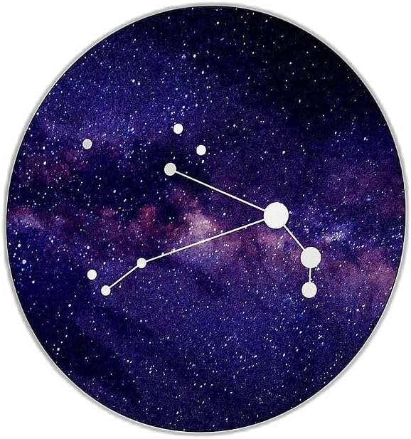 Aries Zodiac Astrology Constellation Art Print - Celestial Star Sign Wall Decor - Aries Canvas for men