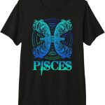 Unique Astrology Apparel Decor & Gift Outlet - Pisces T-Shirt for men