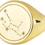 WORLD WIDE GEMS - Virgo Ring for men