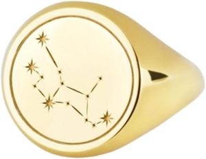 WORLD WIDE GEMS - Virgo Ring for men