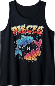 Cosmic Zodiac Pisces Graffiti Astrology Design - Pisces T-Shirt for men